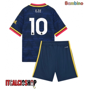 Arsenal Eberechi Eze #10 Seconda Maglia Bambino 2026-27 Manica Corta (+ Pantaloni corti)